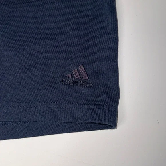 ADIDAS LIGHTWEIGHT AEROREADY GRAPHIC SHORTS RUNNING GYM SPORTS FITNESS MENS NAVY - Picture 3 of 15